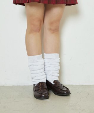 WEGO 【SCHOOLITEM】ルーズソックス80cm ホワイト