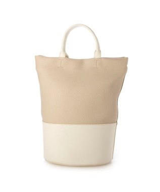 UNBILLION カシュカシュ cachecache / タッセル付きバケツ2wayバッグ アイボリー