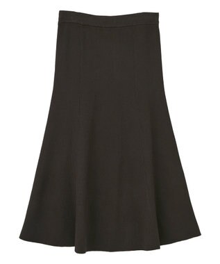 AMERICAN HOLIC リブマーメイドスカート Brown