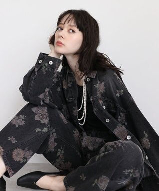 Green Parks ・SUGAR SPOON フラワーptオーバーGジャン