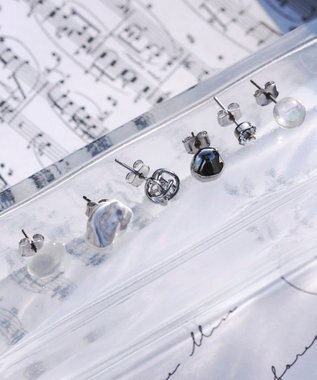Tiaclasse 【6個セット】アソートポイントピアス シルバー