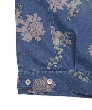 Green Parks ・SUGAR SPOON フラワーptオーバーGジャン Indigo
