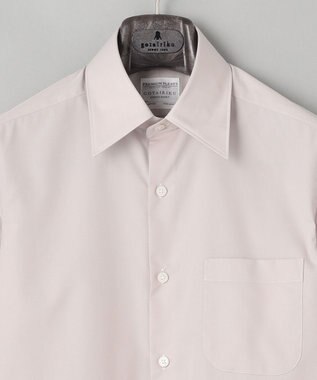 GOTAIRIKU 【形態安定】PREMIUMPLEATS_レギュラーカラー 通年ドレスシャツ_アイボリー(25年春夏モデル) アイボリー系