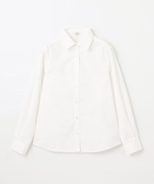 組曲 KIDS 【150-170㎝】リボン付き ブラウス オフホワイト系