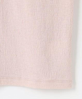 Feroux 【洗える】シアーメロー プルオーバー ピンク系