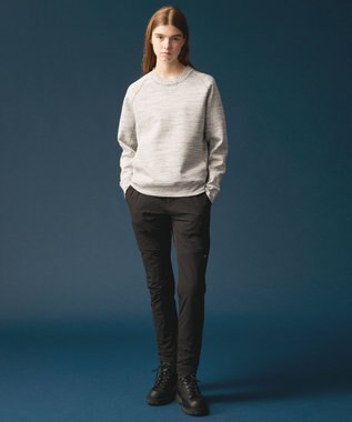 JOSEPH ABBOUD MOUNTAIN 【暖か裏地付/2WAYストレッチ/5ポケット/ソフト】2WAYウォームストレッチ パンツ ブラック系