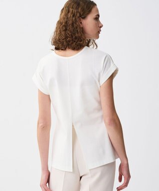 uncrave ダブルフェイスジャージー 2WAYスリットトップス オフ