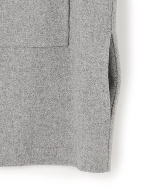 BEIGE， CHAMPIONNET / ウールメルトン シャツジャケット Gray