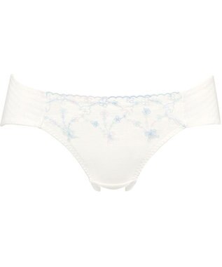 Wing ジュニア ショーツ Wing Teen RB6136とペア オーガニックコットン混 (後ろ身生地部) はきこみ丈あさめ RJ6136 ウイング／ワコール ブルー