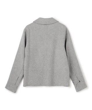 BEIGE， CHAMPIONNET / ウールメルトン シャツジャケット Gray