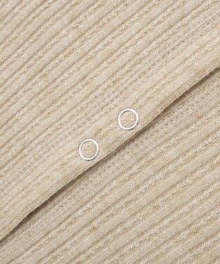 earth music&ecology チェーンリブラメカットソー Beige