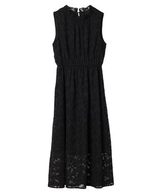 Green Parks ・ＥＬＥＮＣＡＲＥ　ＤＵＥ　フラワージャカードワンピ Black