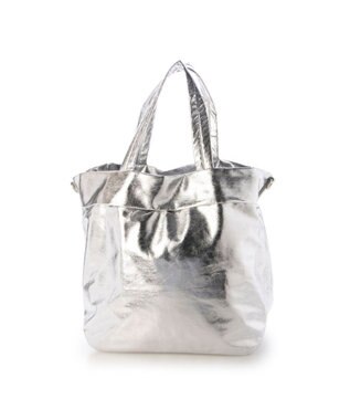 UNBILLION カシュカシュ cachecache / ソフトワッシャー2wayビッグバッグ シルバー