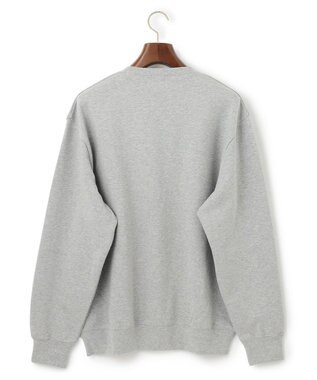 J.PRESS MEN 【J.PRESS ORIGINALS】【UNISEX】Supima Recycle Cotton CREST Logo Sweat ライトグレー系