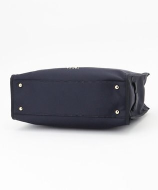 TOCCA SIDE RIBBON NYLONTOTE バッグ ネイビー系