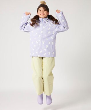 OP／FILA 【ocean pacific】スノーウェア上下セット サイズ調整機能付き ラベンダー