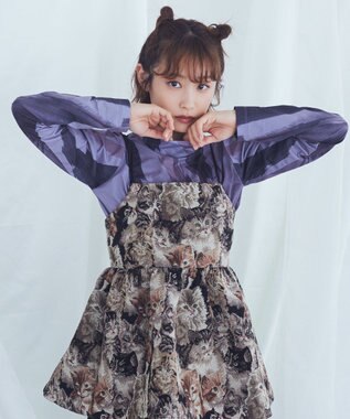 Green Parks ■高橋愛×ＧｒｅｅｎＰａｒｋｓプリントハイネック