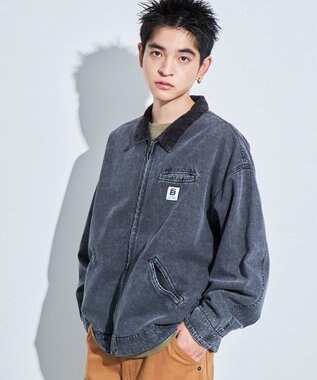 WEGO ワーカーズZIPジャケット ブラックその他