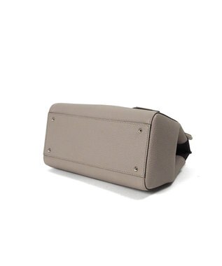 PELLE BORSA マルチシルエット2WAYハンドバッグ Reinette レネット 4711 グレージュ