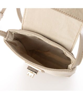 UNBILLION VERYコラボ ペルケ perche / 牛革フラップナイロンショルダーバッグ VERYコラボ ペルケ perche / 牛革フラップナイロンショルダーバッグ