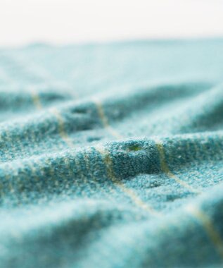 nitorito 【UNISEX】iroiro 無地 3WAY ストール light blue×yellow