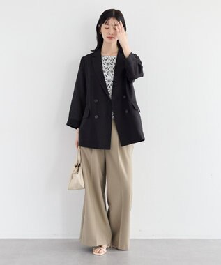 YECCA VECCA シアーテーラードジャケット Black