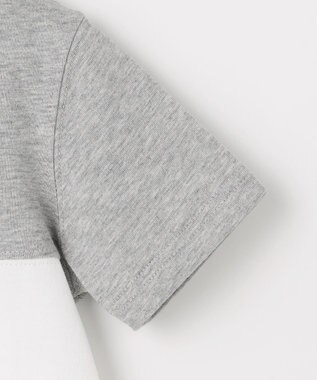 J.PRESS KIDS 【90-130㎝】トリコロール 半袖Ｔシャツ トップグレー