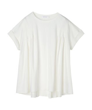 AMERICAN HOLIC フレアヘムフレンチスリーブカットプルオーバー Off White