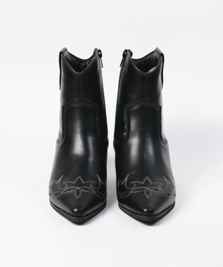 BONTRE 【MIONOTIS/ミオノティス】ショートウェスタンブーツ/40412 ブラック