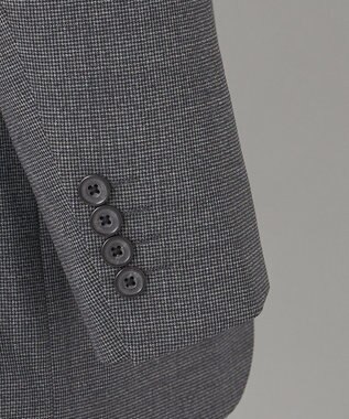 GOTAIRIKU 【御幸毛織】 WOOL×SOLOTEX ストレッチスーツ（平織/グレー） グレー系8