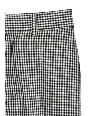earth music&ecology Ｔ／Ｒストレートパンツ Gingham Check