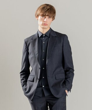 JOSEPH HOMME LUX MURINE STRETCH JACKET ネイビー系