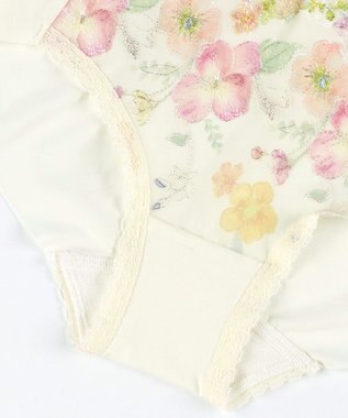 Wing ショーツ KB2722とペア 【後ろ姿きれいブラ】 はきこみ丈あさめ KF2422 ウイング／ワコール クリーム