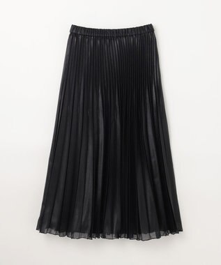GRACE CONTINENTAL チンツプリーツスカート ブラック