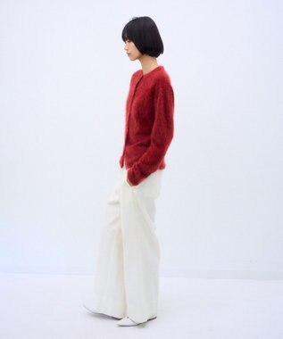 ATON WOOL COTTON KERSEY | ワークパンツ WARM WHITE