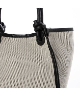 UNBILLION カシュカシュ cachecache / ノットハンドルエルガリートートバッグ ブラック