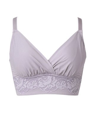 BRADELIS New York 【BRADELIS NewYork peace】ハイブリッドハートカップブラ23 締め付け感の少ないノンワイヤー補整ブラ 補正