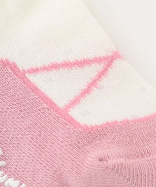 組曲 KIDS 【11-15cm】バレエシューズ  ソックス ピンク系