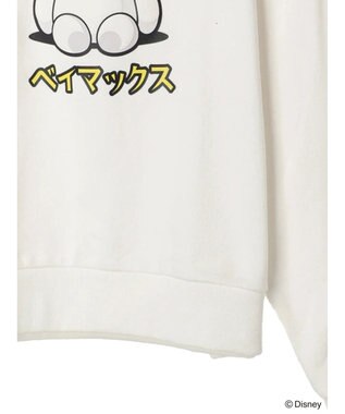 Green Parks ベイマックス／グラフィック裏毛プルオーバー White