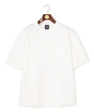 J.PRESS MEN 【J.PRESS ORIGINALS】Hight Twist Giza Pocket T-Shirt / Japan Made ホワイト系