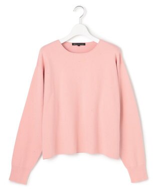 23区 L 【WEB＆一部店舗限定カラーあり/滝沢眞規子さん着用】クリスタルホットフィット ニット ピンク系