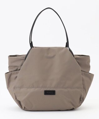 Y'SACCS 【MIPAN regen】ふんわりタックトート　Mサイズ グレージュ