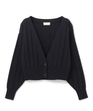 【手洗い可】ドライタッチ ニット ショート カーディガン（uncrave WHITE）