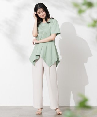 ONWARD Reuse Park 【23区】パンツ春夏 オフホワイト