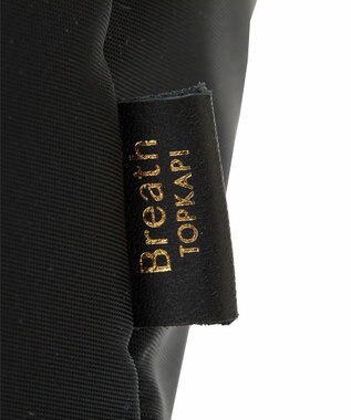 TOPKAPI 【Breath TOPKAPI】RIPPLE リプル ナイロン コンビ ベルト デザイン トートバッグ ブラック