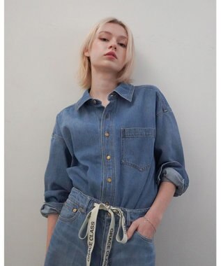 10ozムラ糸デニムシャツ