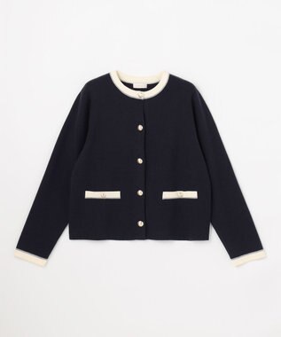 ANY SIS L CICA加工  ニット ジャケット