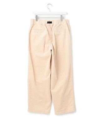 J.PRESS YORK STREET 【UNISEX】コーデュロイ テーパードパンツ アイボリー系