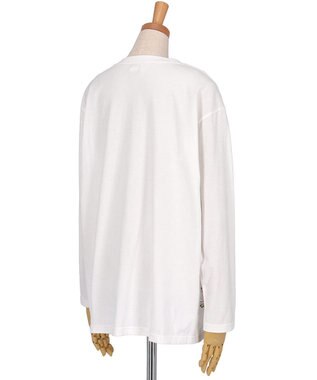 tsumori chisato SLEEP ツモリチサト トップス 綿100%(本体) 天竺素材 長袖 ルームウエア レディース UTX557 /ワコール アイボリー