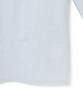 ICB L 【洗える】46Gハンドレッドジャージー プルオーバー ブラウン×サックス系